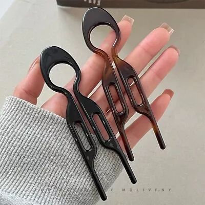 U-Shaped Hair Fork Hair Accessory Hair Styling Tools Hair Sticks  Women • £4.65