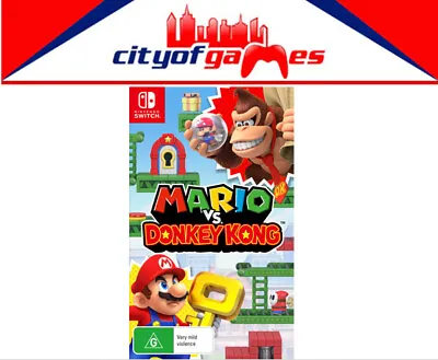 Mario Vs Donkey Kong Nintendo Switch Game Brand New • $68.95