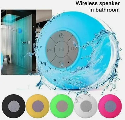 Bluetooth Wireless Speaker Waterproof Shower Speaker Portable Mic  • $8.99
