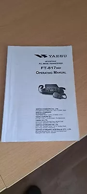 YAESU FT-817   Manual • £4.99