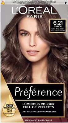 L'Oreal Paris Preference  Hair   Dye  Long Lasting Luminous  Permanent   Hair • £18.57