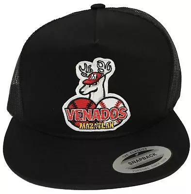 Venados De Mazatlan Baseball  Mexico Hat Color  Black Trucke Snap Back New Hat • $18