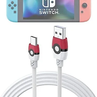 Nintendo Switch / Lite Pokemon Fast Charger Cable AC Adapter Type-C Cord - AUS • $11.95