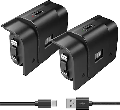 2 Pack Rechargeable Controller Battery Pack Compatible With Xbox One/Xbox Ser... • $54.29