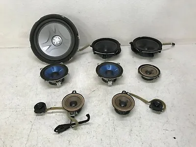 08-11 Saab 9-3 93 Speaker Set Pioneer Speaker Set Front Rear Sub Woofer Lot3159  • $127.50