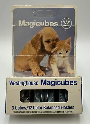 Westinghouse Magicubes Magic Cubes 12 Flashes 3 Cubes • $31