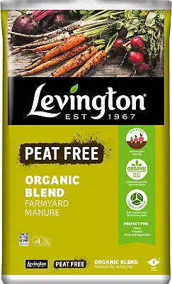Levington Farm Yard Manure Organic Blend 50L • £18.87