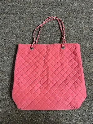 Coral Coloured Tote Bag • £4.50
