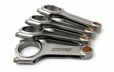 Manley 14024-4 H-Beam Connecting Rods For Subaru WRX STI EJ18 EJ20 EJ22 EJ25 • $518