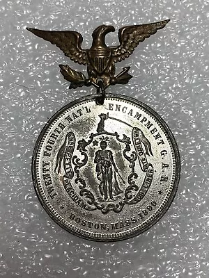 24th National Encampment Grand Army Of The Republic Badge BostonMass. 1890 • $14.99