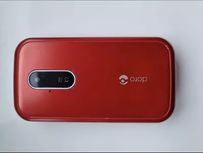DORO 6620 Flip Mobile Phone Elderly SOS Function Red Large Buttons • £40