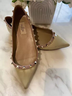 Valentino Garavani Rockstud Flat Shoes  Size36 • $179