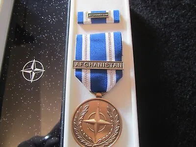 Genuine Nato Medal For Operation Resolute Support - Latest Issue - Box Of Issue  • £22.50