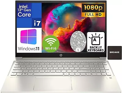 HP Pavilion 15.6  FHD Intel I7-1355U 32GB RAM 1TB Window 11Backlit Keyboard • $598