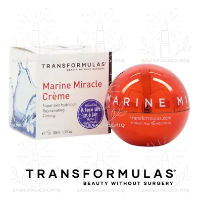 Transformulas Marine Miracle Crème 50ml  Face Lift In A Jar  RRP £97 BNIB • £40