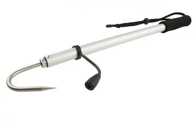 £10.24 • Buy Brand New 120 Cm Telescopic Sea Fishing Gaff Stainless Spear Hook  VV