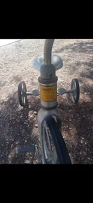 Vintage Aluminum Anthony Brothers Convert-O Bike Trike Tricycle Bicycle • $600
