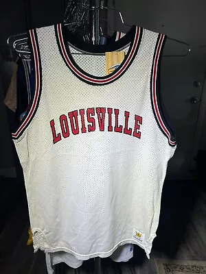 Vintage Louisville Cardinals Sand Knit McGregor Jersey Size Large • $75