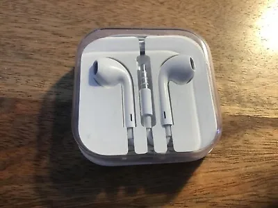 £5.99 • Buy Used Official Genuine Apple IPhone 6 6s 5 Hands-free Headset Earphones And Case