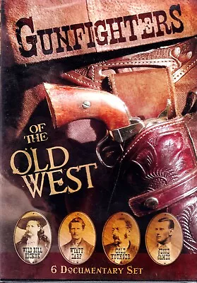 GunFighters  Of The Old West - Wyatt Earp + Wild Bill Hickok + 3 More   New DVD • $7.42