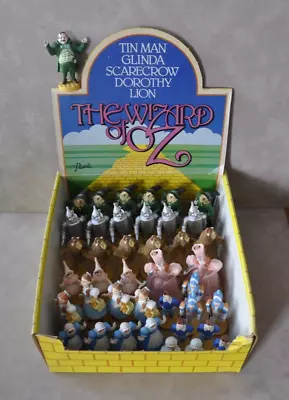 Presents/loew's 1987 Lot Of 41 Mgm Wizard Of Oz Collectble Figures Display Box • $195