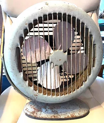 Vintage 1950's Electric Fan Lasko Tripl Aire Industrial For The House /Man Cave  • $39