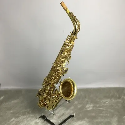 YANAGISAWA A-901 Alto Saxophone Gold W/case From Japan Maintained • $1530