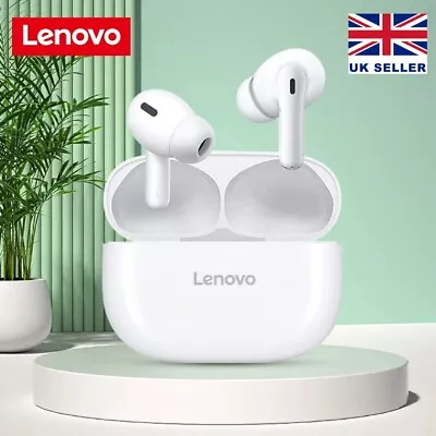 Lenovo LP40 TWS Earphones Bluetooth 5.0 Air Pods Wireless Headphones Earbuds • £11.95