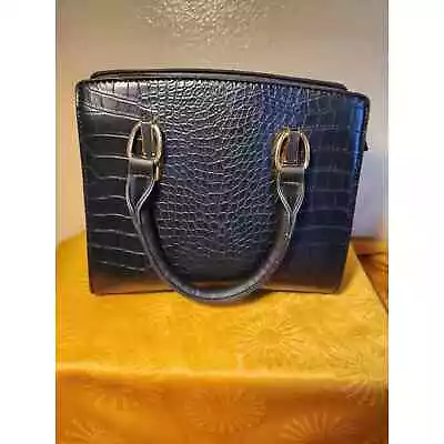 La Terre Fashion Black Satchel/ Handbag New Without Tags • $19