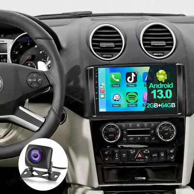 64GB Carplay Car Radio GPS Android 13.0 For Mercedes Benz ML/GL-Class W164 X164 • $159.99