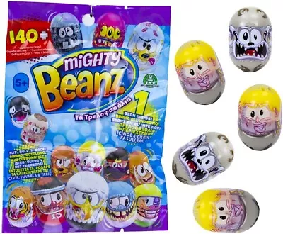 Mighty Beanz Mini Figure Blind Bag Mystery Surprise Character Inside • £4.39