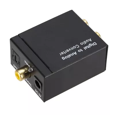 Digital Audio Decoder Amplifier Protable 3.5mm Jack Coaxial Optical Fiber  • £7.15