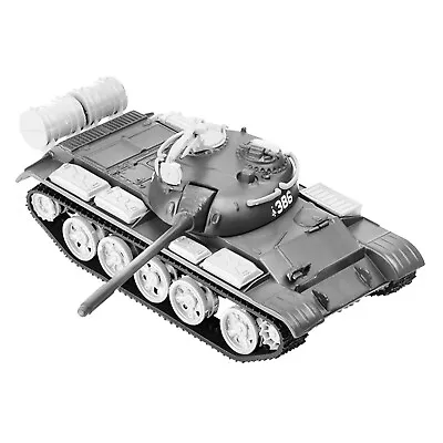 Diecast Alloy 1:43 Russian Soviet T55 Medium Tank Model Simulation Collection O • $34.97