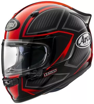 Arai Genuine Astro-gx Spine Red Face Helmet Snell / Jis  (m) • $635