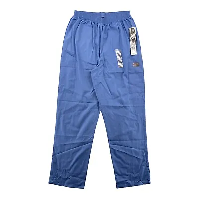 Landau Women Pants L Ceil Blue ScrubZone Full Elastic Waist Cargo Scrub Bottom • $14.99