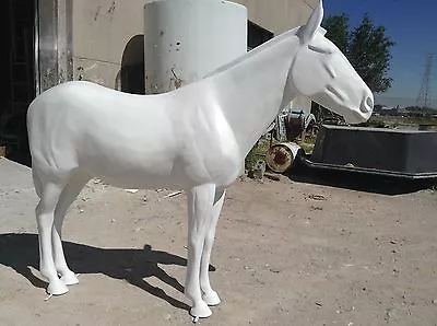 Fiberglass Mule Livestock Sculpture Full Size  • $1635