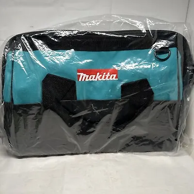 NEW Makita 14” Canvas Tool Bag With 6 Exterior Pockets  Size 14”L X 9”D X 10”H • $19.95