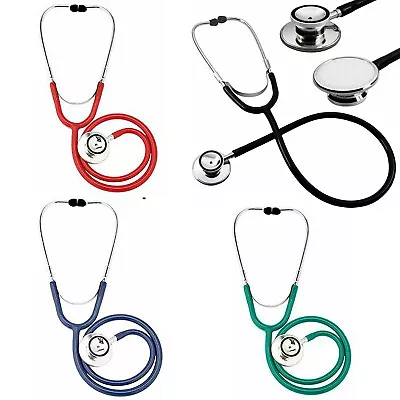 £3.95 • Buy Stethoscope EMT Dual Head For Doctor Nurse Vet Medical Student Health Care Pro