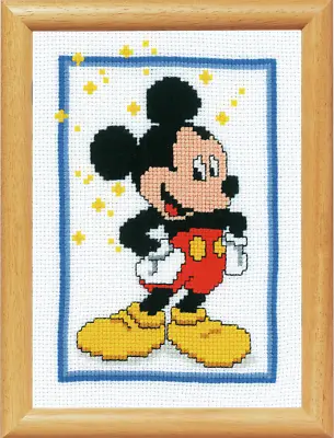 £23.74 • Buy Vervaco Mickey Mouse Cross Stitch Kit
