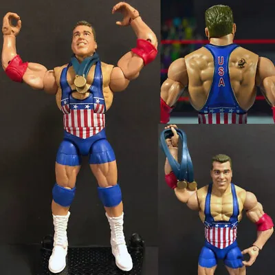 WWE Entrance Greats Kurt Angle Elite WWF Wrestling Action Figure Kid Child Toy • $36.99