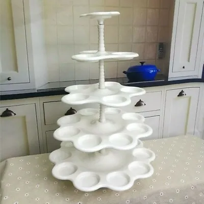 5 Tiered Cupcake Stand Cake Tower Dessert Display Holder Wedding Party Ornaments • $30.69