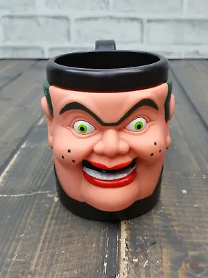 VTG 1996 HEI Goosebumps SLAPPY The Dummy 3D Cup Mug Ventriloquist Fox Doll Head • $28.99