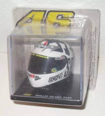 Valentino Rossi (2004) Phillip Island Helmet Moto Gp Scale 1/5 Altaya Model • £30