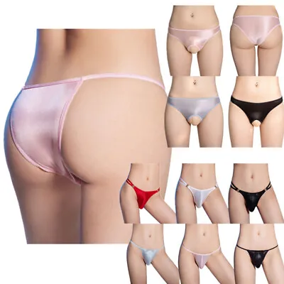 Men Sexy Pouch Briefs Low Rise G-String Thong Sissy Panties Crossdress Underwear • $7.03