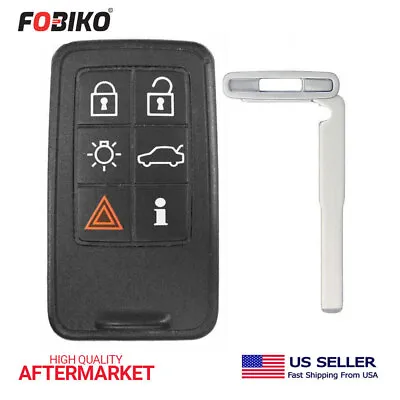 Smart Remote Key For Volvo KR55WK49266 30659495 6B (Aftermarket) • $46.75