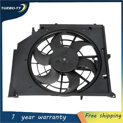 Radiator Cooling Fan Assembly For 1999-2005 BMW 3 Series E46 323 325i 328i 330i • $77.72