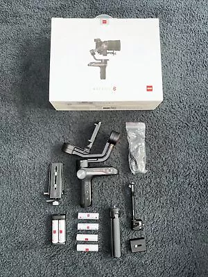 Used Zhiyun Weebill S Gimbal W/ Box Extra Batteries And Monitor Mount • $149.99