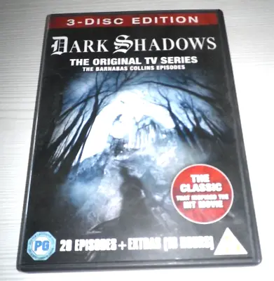 Dark Shadows : The Original TV Series (The Barnabas Collins Episodes X 20 DVD • £2.99