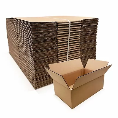 11 X 7.5 X 4 Corrugated Cardboard Boxes Pack Of 25 Shipping Packaging Moving • $15.99