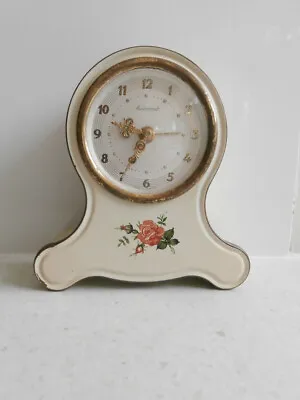 Vintage Mastercraft Bedside Or Dresser Clock  - Working Well But No Alarm • $25